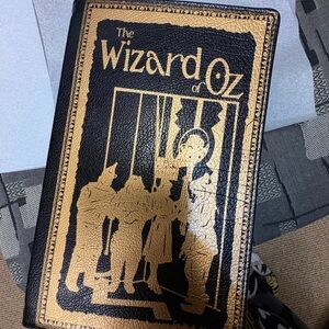 The Wizard of Oz Black & Gold Crossbody Clutch